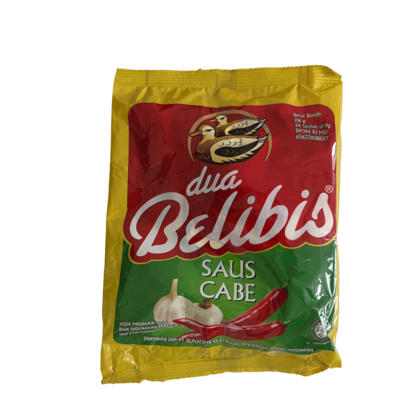 DUA BELIBIS Chilisaus Sachet (Zakjes) (20)