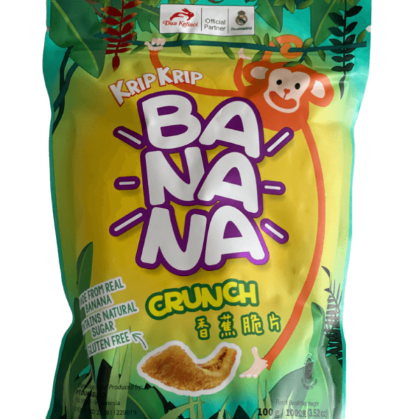 DUA KELINCI Banana Crunch 80gr (24)
