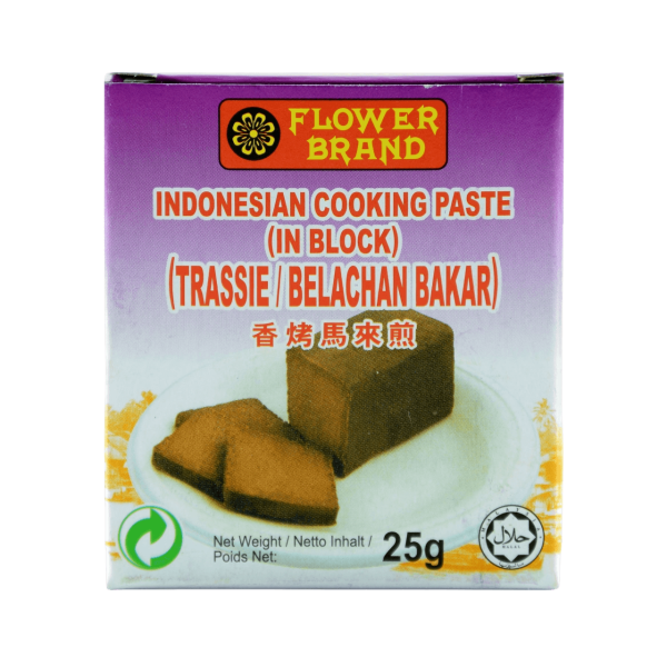 FLOWER BRAND Trassi/Belacan bakar 25gr (50x10)