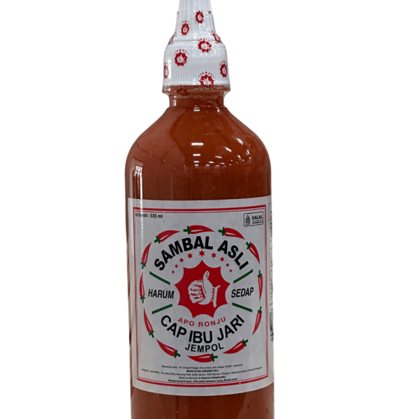CAP JEMPOL Sambal Asli 535ml (12)