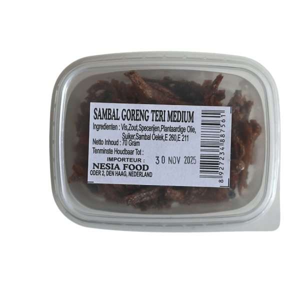NESIA SAMBAL GORENG TERI MEDIUM 70GR