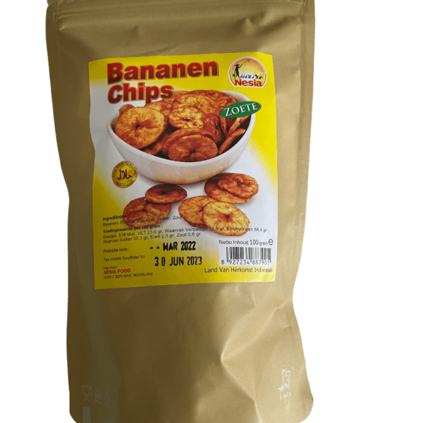 NESIA Banana Chips Zoet (32)