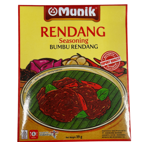 MUNIK Bumbu Rendang 39gr (100)