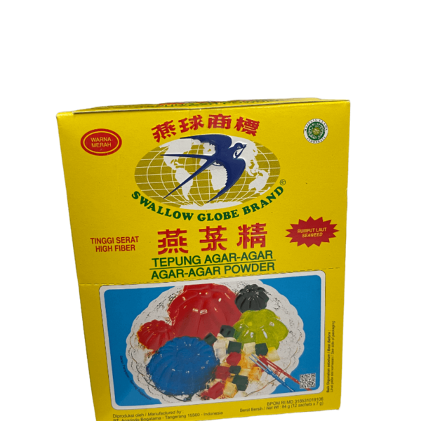 SWALLOW Agar Agar Poeder Kleur Rood (12)