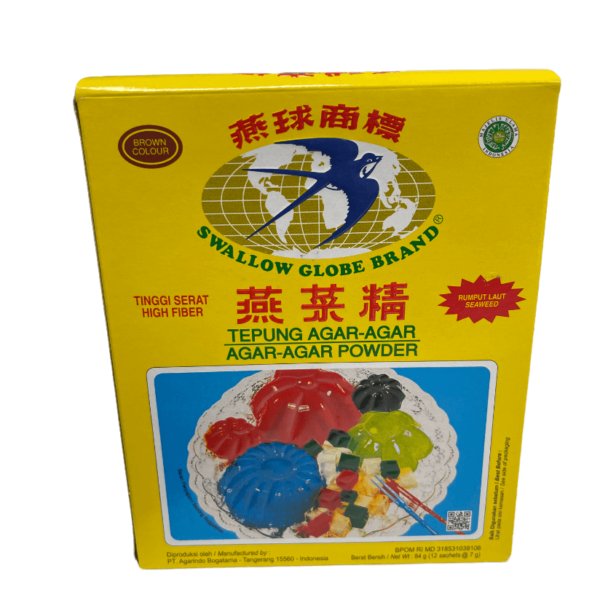 SWALLOW Agar Agar Poeder Kleur Bruin (12)