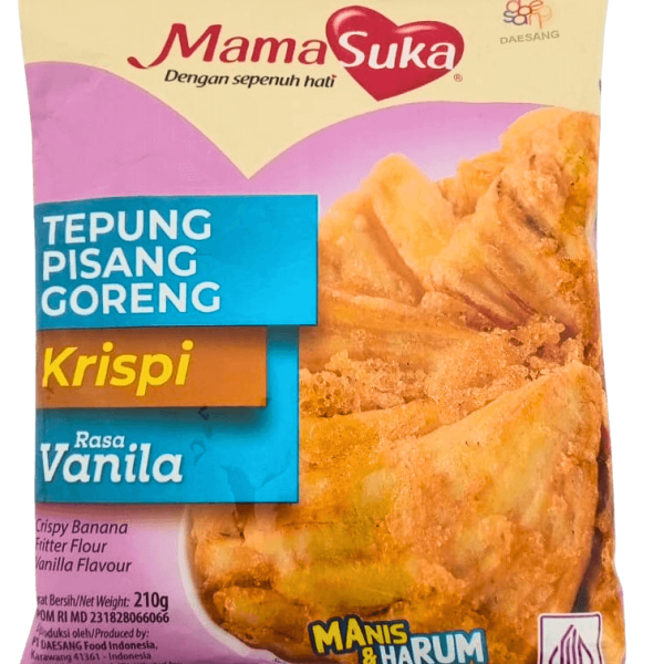 MAMASUKA Tepung Pisang Goreng Vanilla 210gr (5x8)