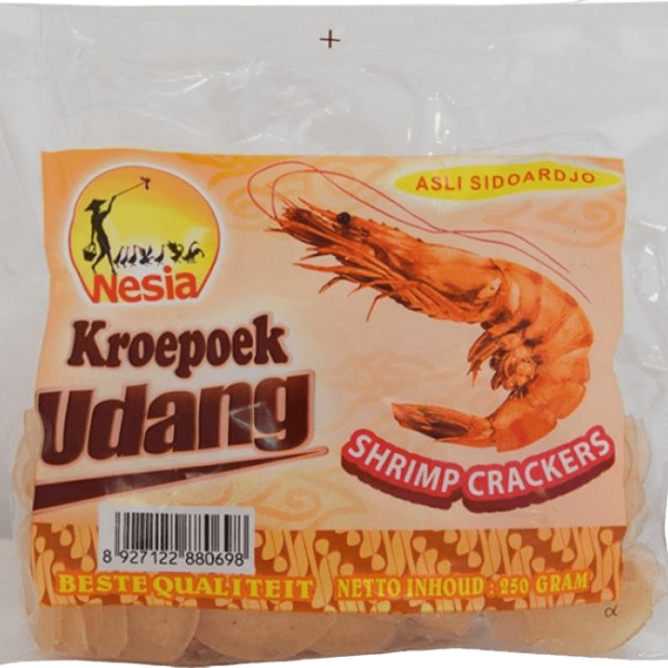 NESIA Kroepoek Udang ongebakken 4cm (40)
