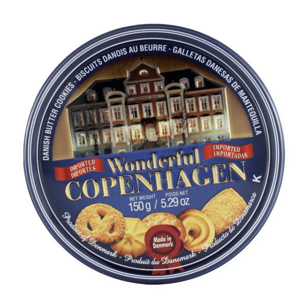 JACOBSENS Wonderful Copenhagen Boterkoekjes 150gr (24)